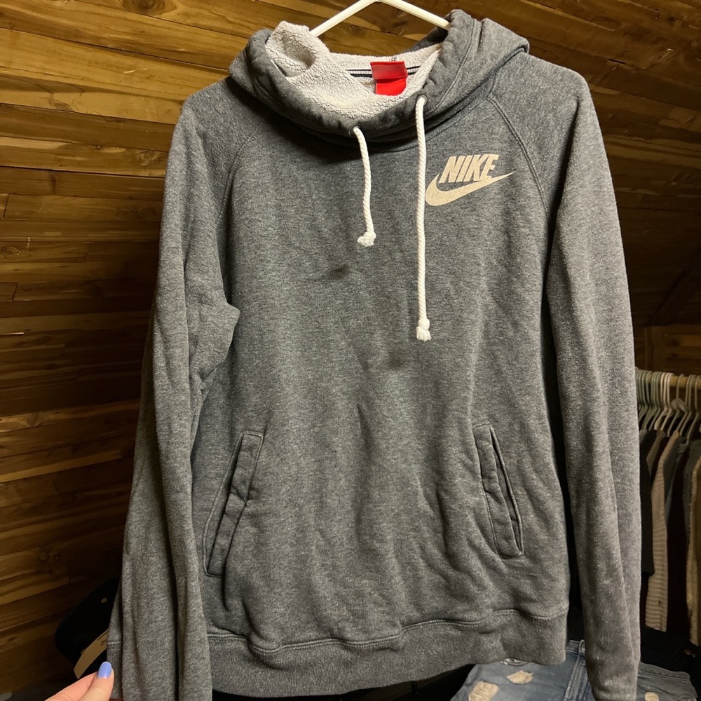 Nike grey hoodie